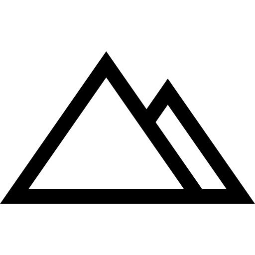 piramide Basic Straight Lineal icona