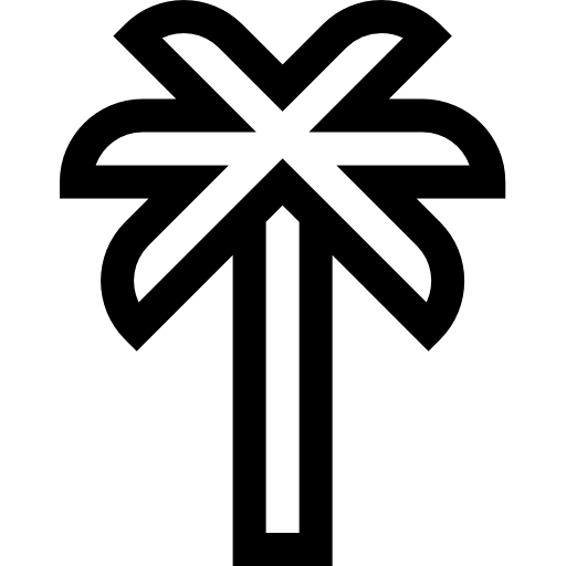 palma Basic Straight Lineal icona