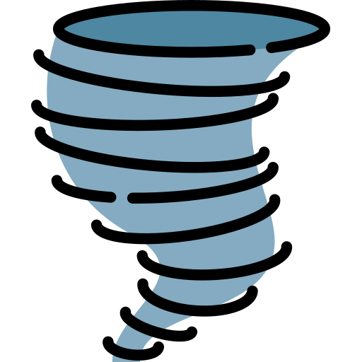 Tornado Special Lineal color icon
