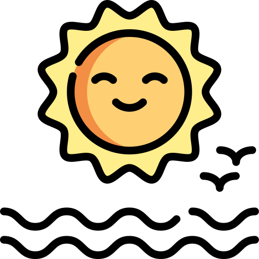 słoneczny Special Lineal color ikona