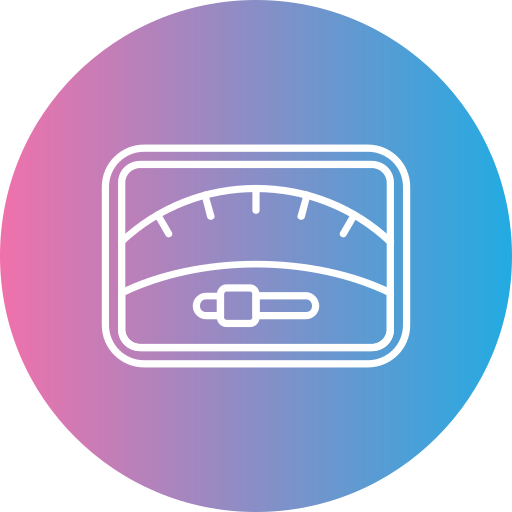 medir a temperatura Generic gradient fill Ícone