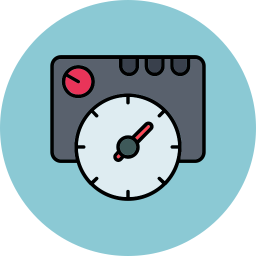 Thermostat Generic color lineal-color icon