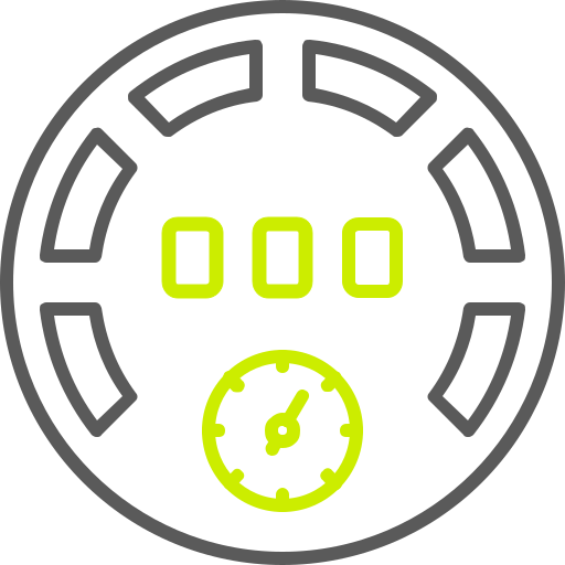 Speed gauge Generic color outline icon