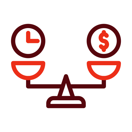 zeit ist geld Generic color outline icon