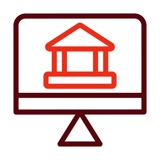 banca por internet Generic color outline icono