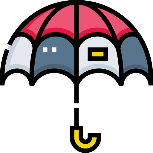 傘 Detailed Straight Lineal color icon