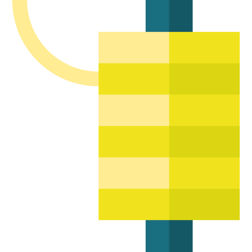 糸のスプール Basic Straight Flat icon