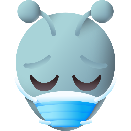 mascarilla 3D Color icono