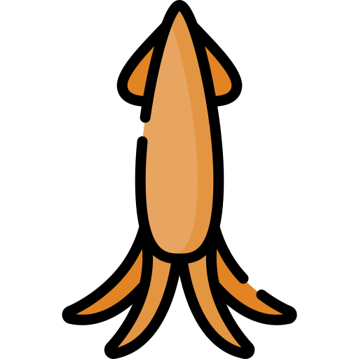 Squid Special Lineal color icon