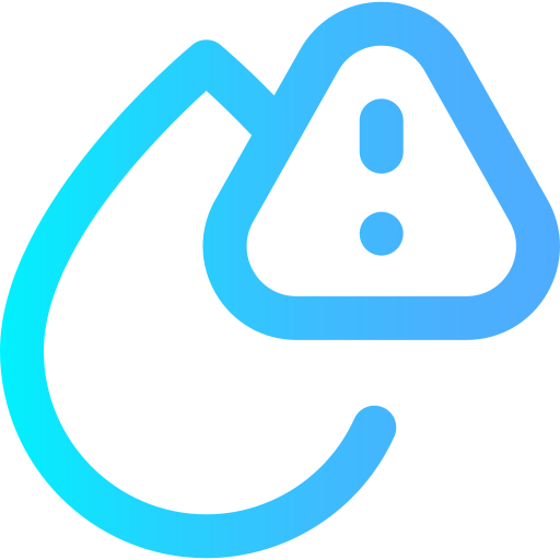 watertekort Super Basic Omission Gradient icoon