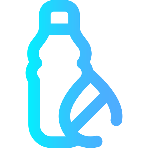 бутылка с водой Super Basic Omission Gradient иконка
