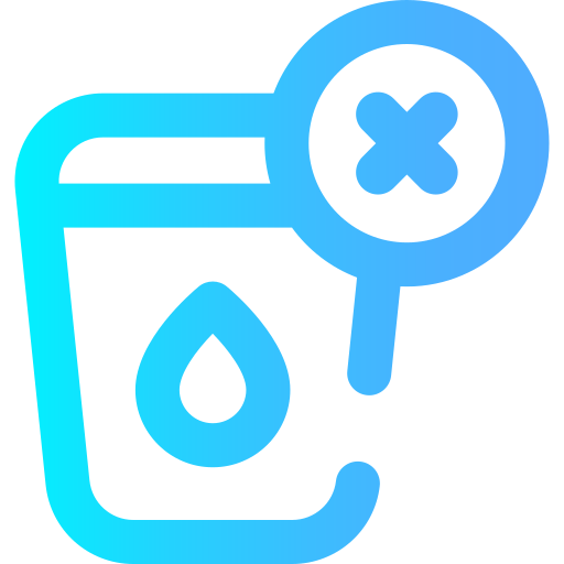 물 유리 Super Basic Omission Gradient icon