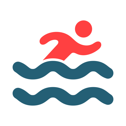 Swimmer Generic color fill icon