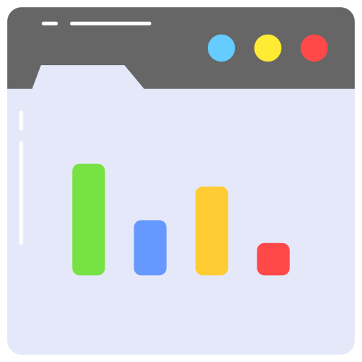 웹 분석 Generic color fill icon