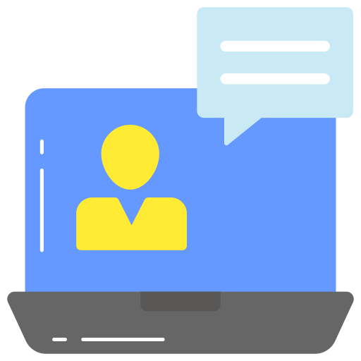 video-chat Generic color fill icon
