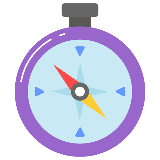 kompas Generic color fill icoon