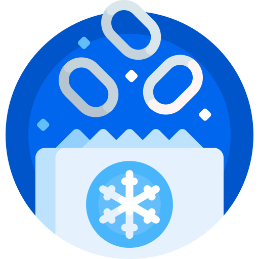 gefroren Detailed Flat Circular Flat icon