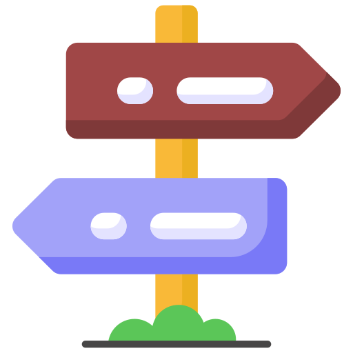 Guidepost Generic color fill icon