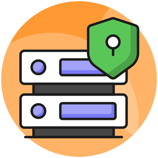 Безопасность сервера Generic color lineal-color иконка