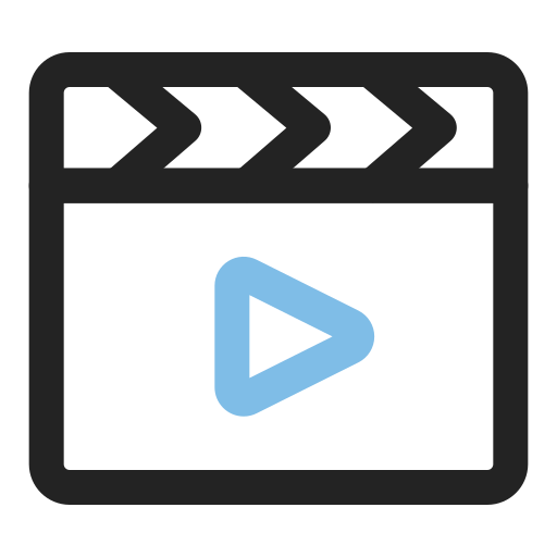 Movie Generic color outline icon