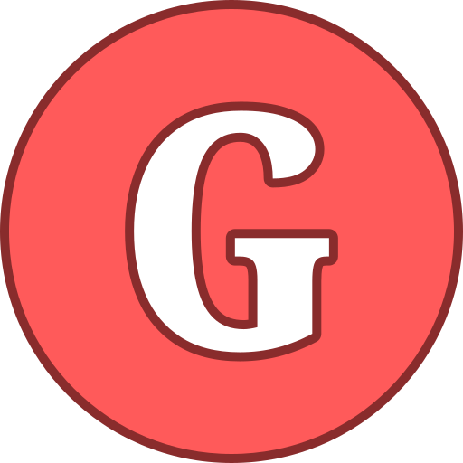 letra g Generic color lineal-color Ícone