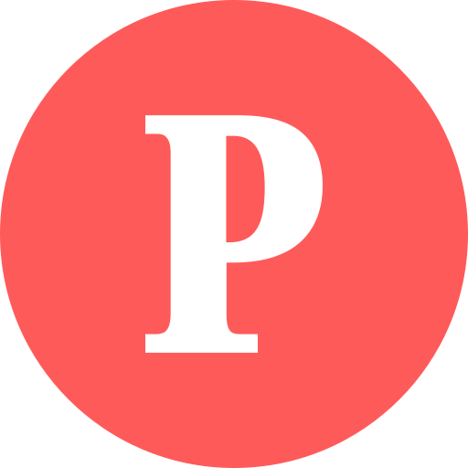 brief p Generic color fill icon