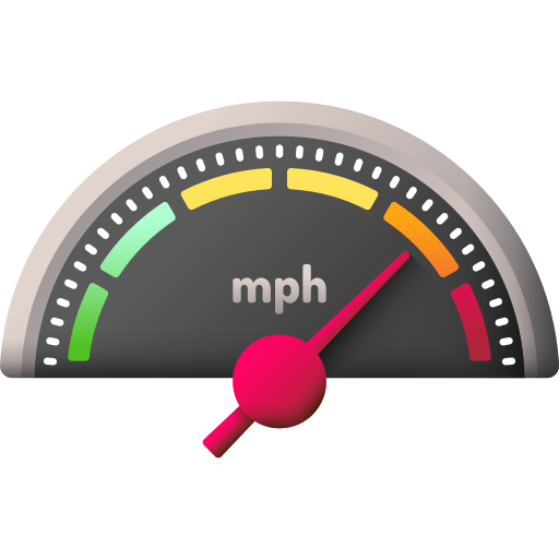 Speedometer 3D Color icon