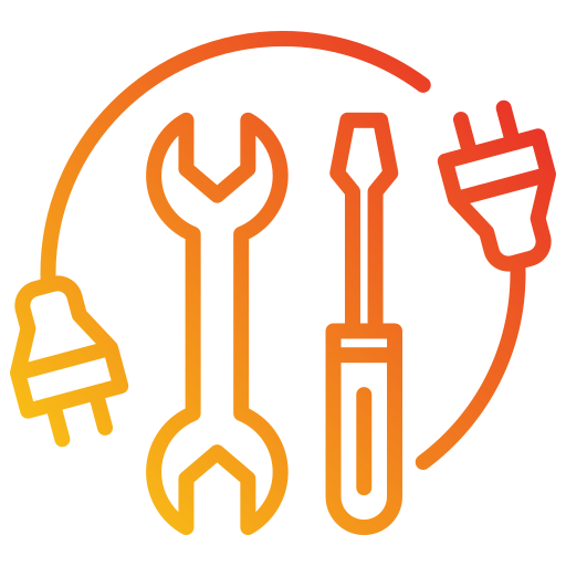 Electrical service Generic gradient outline icon