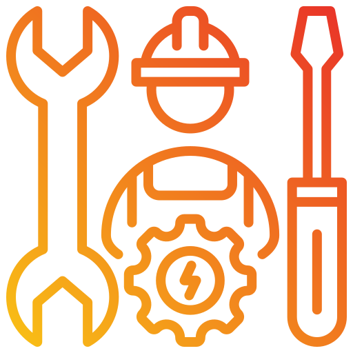 Electrical mechanic Generic gradient outline icon