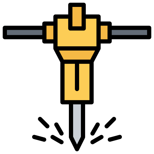 presslufthammer Generic color lineal-color icon