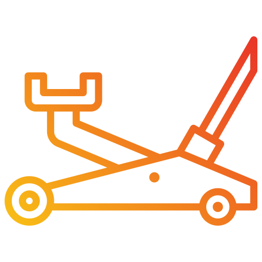 podnośnik hydrauliczny Generic gradient outline ikona