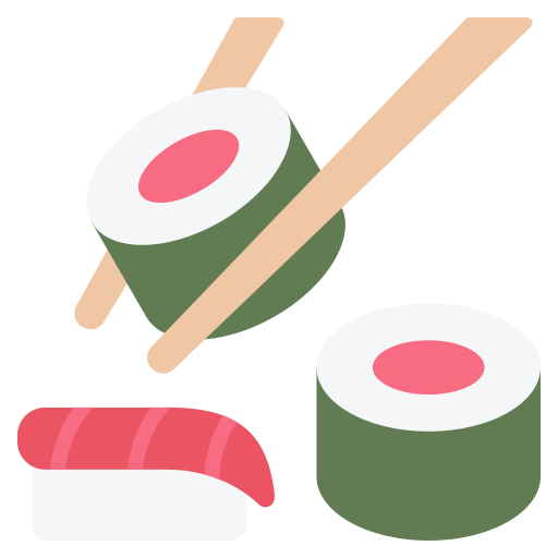 sushi Generic color fill icona