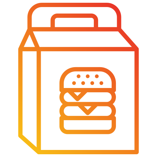 Food pack Generic gradient outline icon