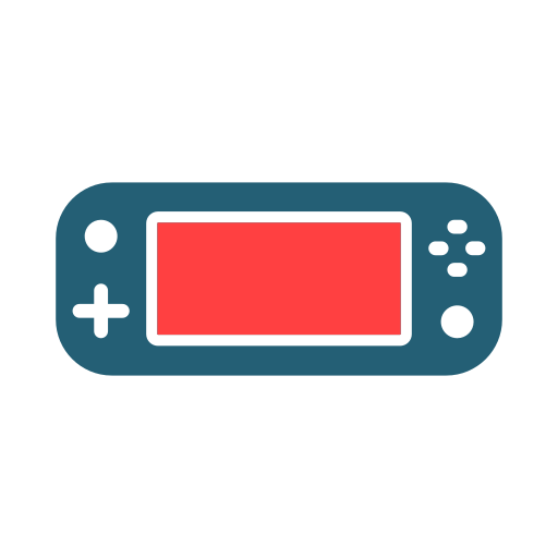 konsola do gier Generic color fill ikona