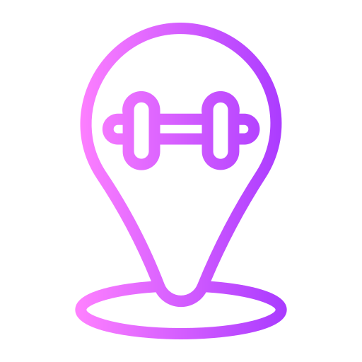 Gym Generic gradient outline icon