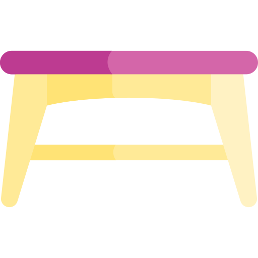 테이블 Kawaii Flat icon