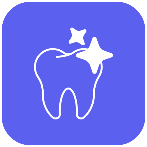 Clean teeth Generic color fill icon