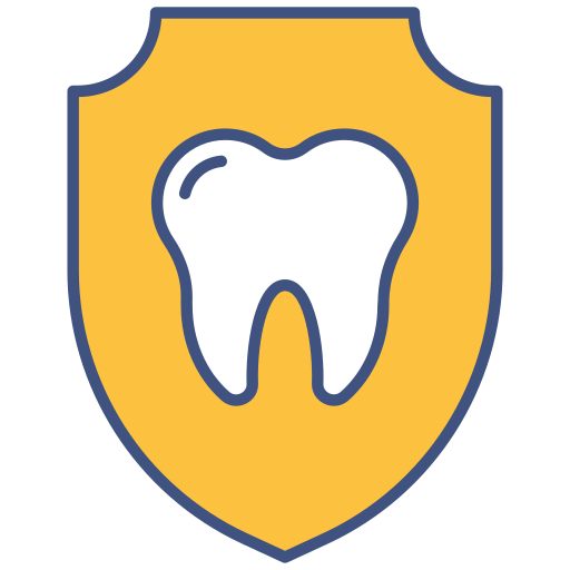 ochrona zębów Generic color lineal-color ikona