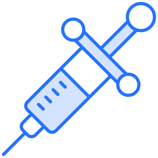 szczepionka Generic color fill ikona