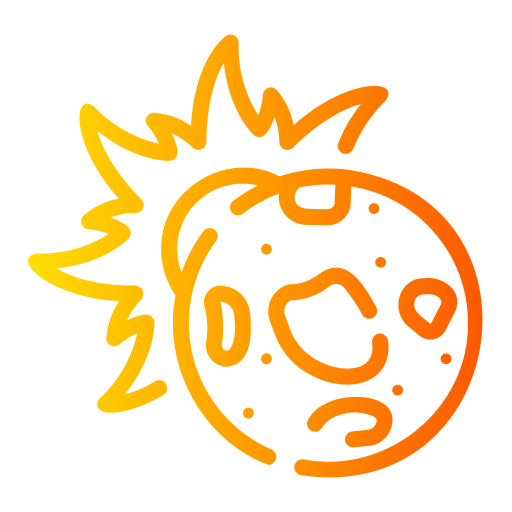 日食 Generic gradient outline icon