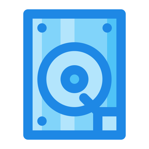 Storage disk Generic color lineal-color icon