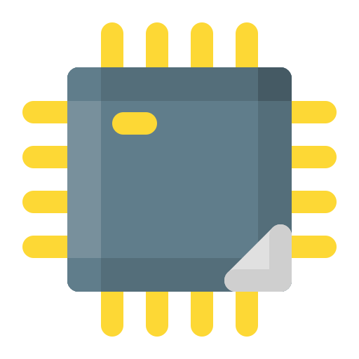 Processor Generic color fill icon