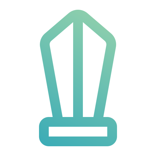 trofeo Generic gradient outline icona