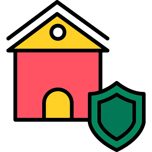 sicurezza domestica Generic color lineal-color icona