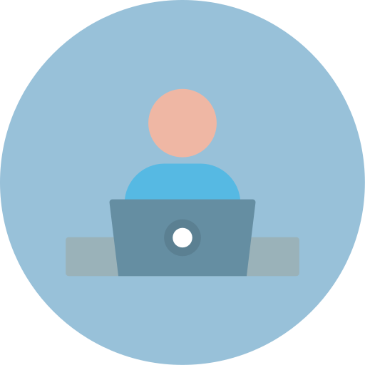 Teleworking Generic color fill icon
