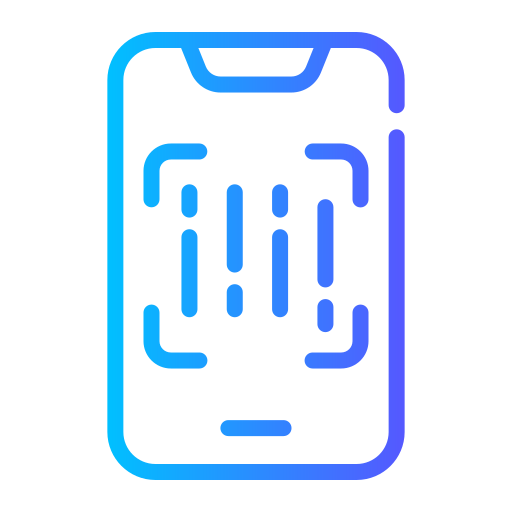 Barcode Generic gradient outline icon