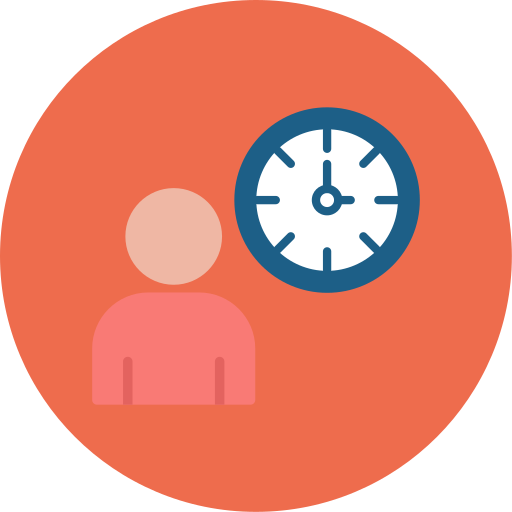 Working hours Generic color fill icon