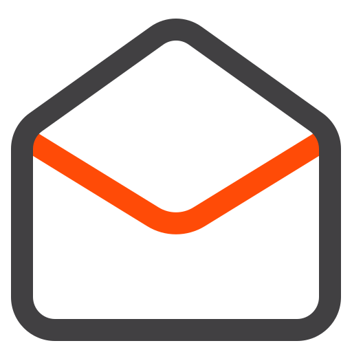 Open mail Generic color outline icon