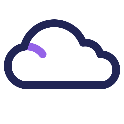 wolke Generic color lineal-color icon