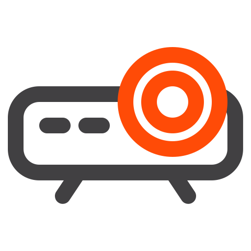 proyector Generic color outline icono